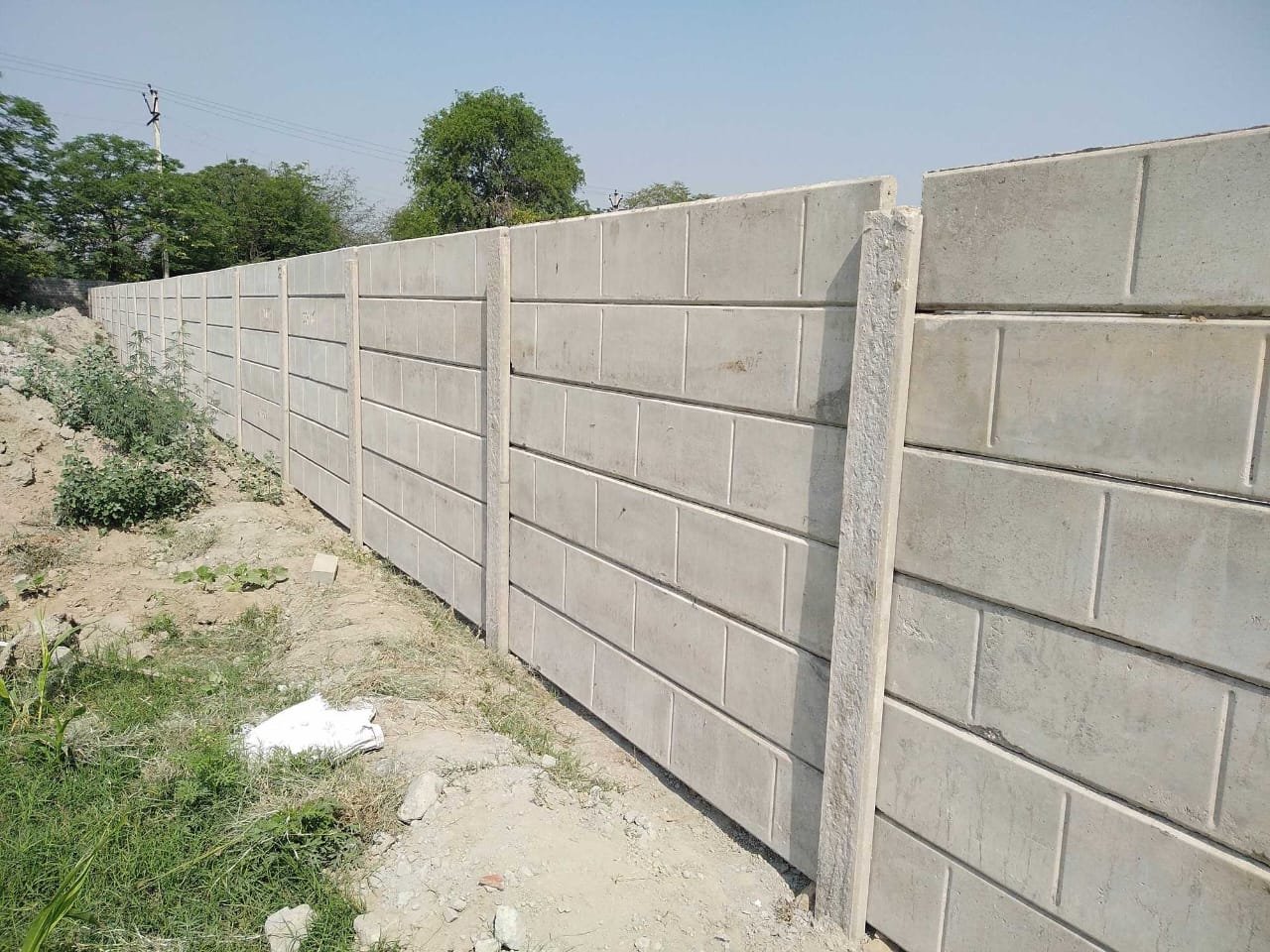 RCC Compound Walls | Shri Rudra Precast Wall
